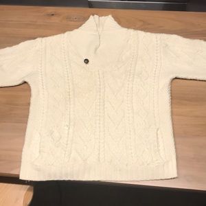 AranCrafts authentic Irish wool fisherman sweater